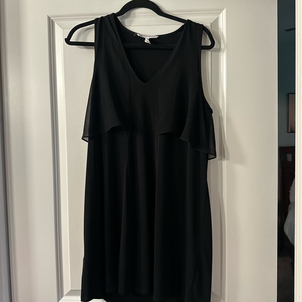 BCBG Elegant Black Sleeveless Dress